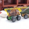 WOOPIE Cięzarówka Dinozaur z Wyrzutnią i Samochodzikami 15 el. 43018 - WYSYŁKA 24H